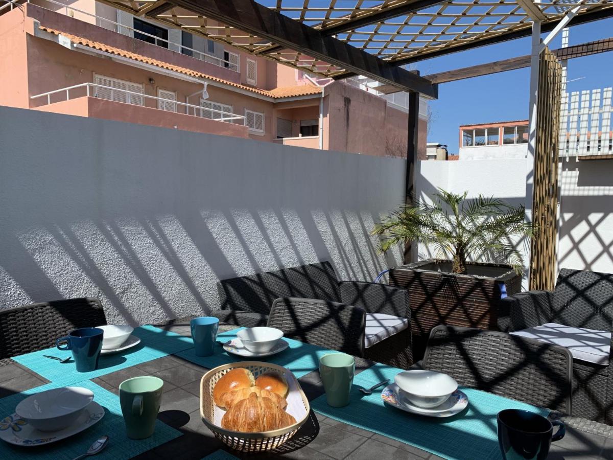 Duplex Apartment With Terrace In Cascais Downtown Exteriör bild