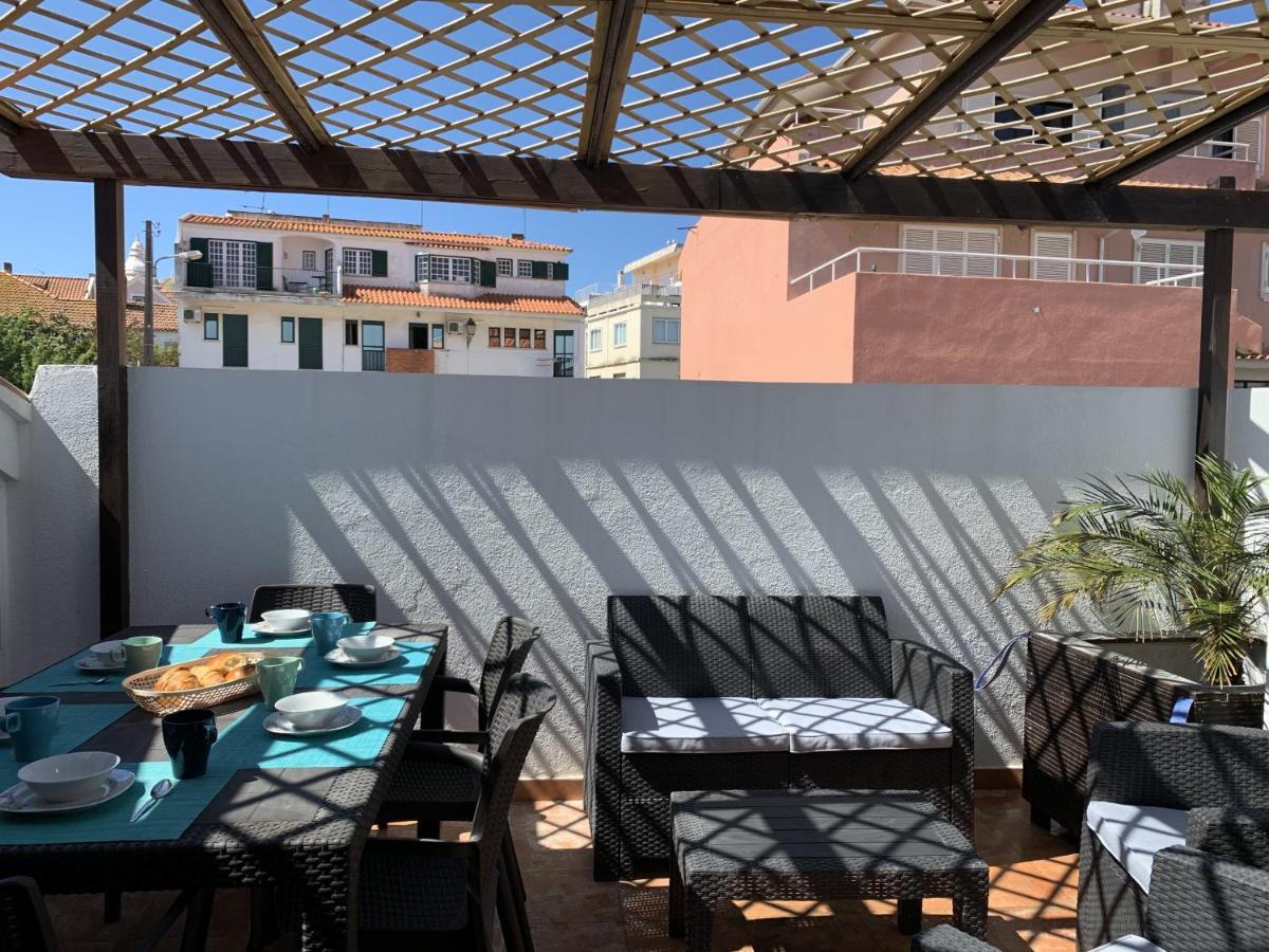 Duplex Apartment With Terrace In Cascais Downtown Exteriör bild
