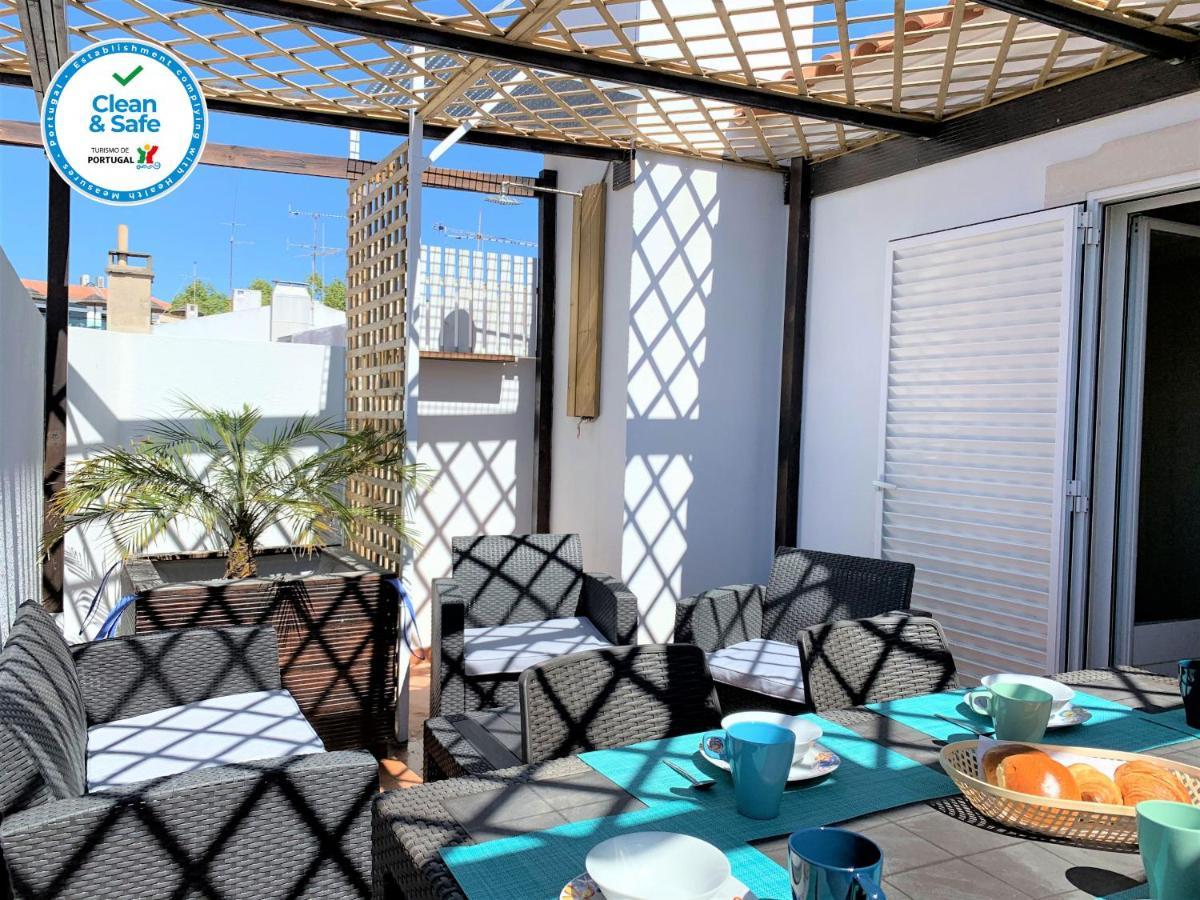 Duplex Apartment With Terrace In Cascais Downtown Exteriör bild